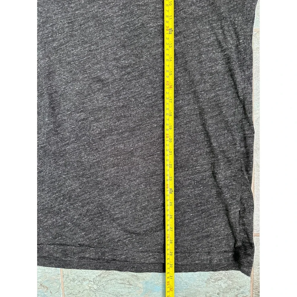 Polo Ralph Lauren Mens 4XB Charcoal Gray Heather Long Sleeve Hooded T-Shirt Pony